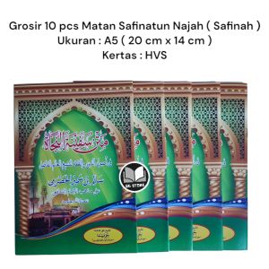 Grosir 10 pcs Kitab Matan Safinatun najah Renggang matan safinah matan safinatunnajah