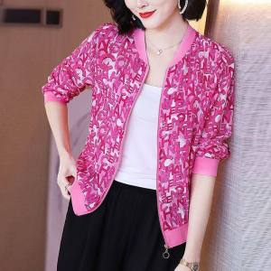 Sun Protection Jacket Women Plus Size 5XL 2023 Summer New Fashion Trend Casual Baseball Jacket Ins Style Cardigan Thin Jacket Women