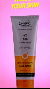 Chemist At Play Gentle Exfoliating Face Wash | Instant Glow-100gm