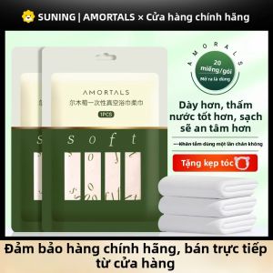 AMORTALS(尔木萄) | Khăn Tắm Dùng Một Lần Dày Dặn Khăn Tắm Du Lịch Khách Sạn Gói Riêng Khử Mùi Chống Thấm Nước Chống Thấm Dầu Kích Thước Lớn