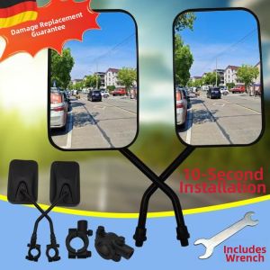 LENIHALC | Rearview Mirror for Electric Tricycles Wide View