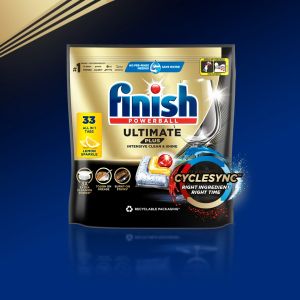 [Mới] Viên Rửa Chén Bát Finish Ultimate Plus 18 Viên