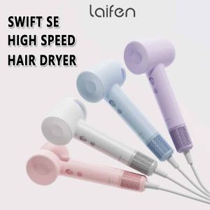 Laifen SE High Speed Hairdryer Million Negative lons Fast Drying 3 Color LED Ring Low Noise Thermo-Control