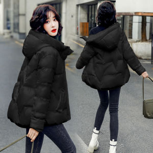 MANWUJINGLING | Slim Short Lightweight Thicker Womens Winter Down Jacket