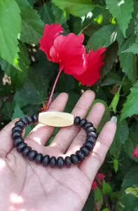 gelang butiran galih kelor hitam plat dewandaru