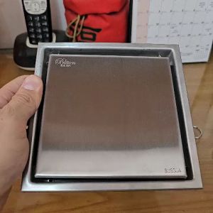 Stainless Steel Floor Grating Floor Trap 150 x 150mm Tile Insert Floor Drain Anti Cockroach