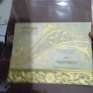 UNDANGAN ERA BARU 88126 UNDANGAN NIKAH UNDANGAN PERNIKAHAN WEDDING CARD KARTU UNDANGAN KARTU UCAPAN FREE PLASTIK