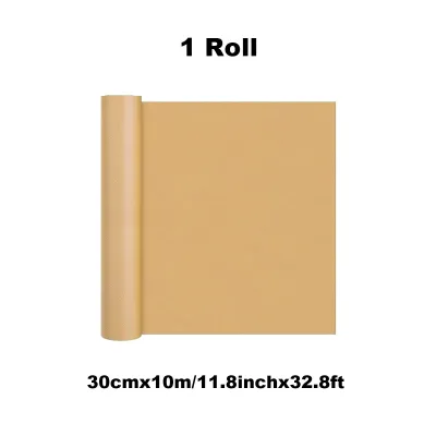 [Holiday Birthday Suitable] Large High-Quality Brown Kraft Paper Roll | Multi-Purpose for Gift Packaging Party Banner Painting