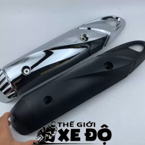 Ốp pô Vision 2011 2012 2013 - che pô xe Vision đời đầu chống nóng ống pô xe máy