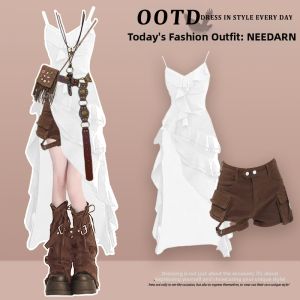 NEEDARNA | Bohemian Artemis Cowboy Style Dress Set