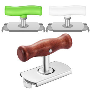 Can Opener Screwing Cap Opener Adjustable Manual Can Opening Tool Multifunctional Bottle Opener Helper for Home Kitchen