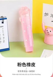 Tẩy Gôm Di Động Hình Mèo Dễ Thương Sạch Sẽ Không Để Lại Vụn Đồ Dùng Học Tập Cho Trẻ Em Tẩy Gôm Cao Su Kiểu Hoạt Hình