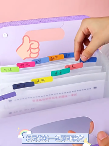 LVYIMAO ⚡【การจัดส่ง 2-3 วัน】buy Two Take One อุปกรณ์เก็บไฟล์กระดาษ A4 คลิปอวัยวะหลายชั้นนักเรียน กระเป๋าเดินทางที่มีหัวข้อ กระเป๋าไฟล์ โฟลเดอร์ซองจดหมาย เครื่องเข