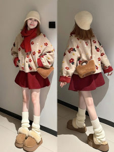 XUECAIQI | Pretty Winter Outfit 2 Pieces
