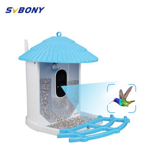 SVBONY SC101 Smart Bird Feeder with APP Wild Bird Watching 1080P HD Camera 2.4G WIFI Dentify Birds IP66 Waterproof