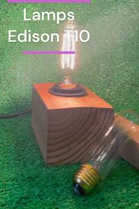 HCM-Bóng Edison Retro Vintage Dimmer T10 40w E27 (sợi đốt) trang trí