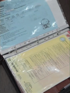 KomodoPH A4 Size Leather Document Portfolio Bag with Personalization Engraving