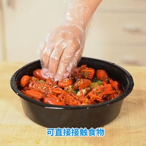 200Pcs Per box One-off Gloves Eco-friendly Disposable Gloves  for Food Cleaning Cooking