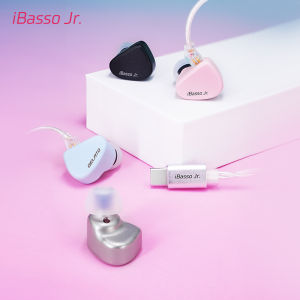 IBasso Jr. Gelato In Ear with Microphone 3.5 or Typc Interface Hifi Wired Music Gaming Earphones