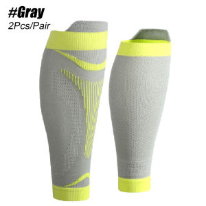 1Pair Breathable Anti Fatigue Compression Calf Sleeves Men Women Outdoor Sports Marathon Running Leg Support Protector