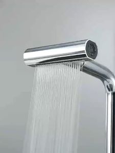 Kitchen Faucet for Sink 4 Modes Faucet Kitchen 304 Stainless Steel Kitchen Sink Faucet High Pressure Single Cold Water Faucet Flexible 360° Rotaiton Kitchen Water Faucet