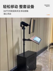 Computer Monitor Holder Arm Display Mounting Arm Computer Stand Floor 242732-Inch Monitor Floor Mobile Bracket Horizontal TV Computer Screen Cart