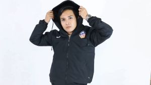 Jaket Ultras Arema Terbaru Jaket Parasut Semi WF Tebal Free Nama Bisa Custom