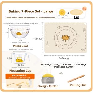 SHUEHO | Dough Mixing Heat Resistant Glass Bowl