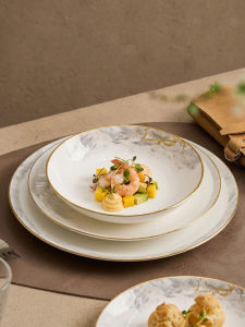 mornenjoy | Home Ceramic Dish Plate High Beauty High Class Gift