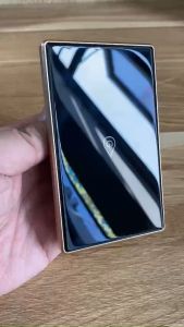 Công tắc thông minh TUY WIFI-ZIGBEE 20A VIỀN NHÔM VÀNG công suất cao dùng cho bình nóng lạnh điều hòa điều khiển qua app tuya/smartlife