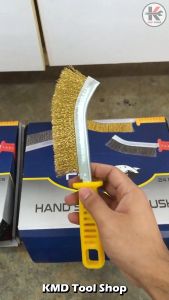 FUKA แปรงลวดขัดสนิม เหล็กทองเหลืองสแตนเลส แปรงลวดเหล็ก แปรงลวดทองเหลือง แปรงลวดสแตนเลส ยี่ห้อ 100% ด้ามพลาสติก ผู้ชายและหมายเลี่ยง