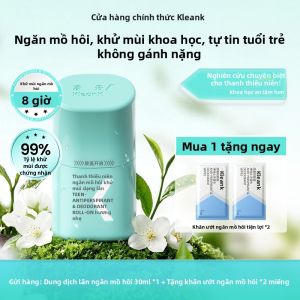 KleanKK | Lăn Khử Mùi Ngăn Tiết Mồ Hôi Aluminum Chlorohydrate Cho Nam Nữ và Thanh Thiếu Niên