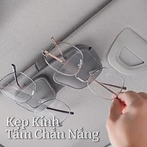 Kẹp Kính Đôi Nam Châm Đa Năng Cho Ô Tô – Tiện Lợi Gọn Gàng Phong Cách Hiện Đại