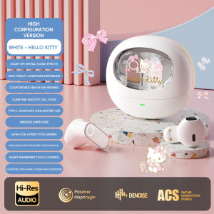 EGT550 TWS Earbuds Bluetooth 6.0 - Long Battery Life HIFI Stereo Sound Gaming Headphones with Mic Cute Headset for Music & Calls