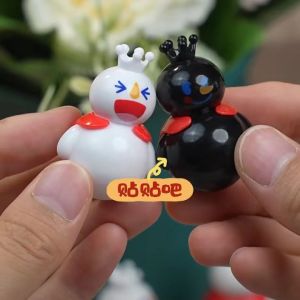 Misheng Bingcheng Snow King Tumble Toy Full Set Cute Cartoon Educational Birthday Gift for Adults And Children Female Model
