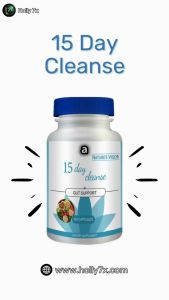 NATURES VIGOR 15 Day Gut Cleanser – Digestive Detox Probiotics & Herbal Support