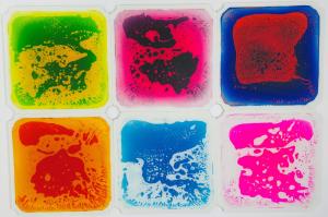 40 * 40cm Quadro Climbing Frame Sensory Pad Liquid Color Brick Jigsaw Puzzle Mats Liquid Floor Puzzle Mat