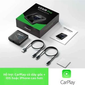 Bộ Chuyển Đổi CarPlay Không Dây OTTOCAST U2 Air PRO Cho iPhone Chevrolet Lexus VW Ford Kia Benz - Phụ Kiện Ô Tô Bluetooth 5.0