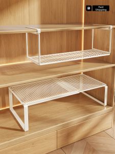 Layered Space-Saving Shoe Organizer