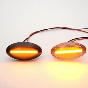 Sequential Flashing LED Turn Signal Side Marker Lights for 2005-2010 Suzuki Models