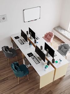 【COD】Nordic chairs light luxury high-end modern minimalist integrated chairs makeup chairs household use