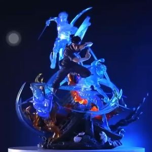 NARUTO🔥SHISUI UCHIHA 45cm ILLUMINATED🔥ACTION FIGURE TOYS STATUES
