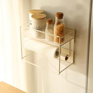 Multilayer Magnetic Fridge Side Storage Rack