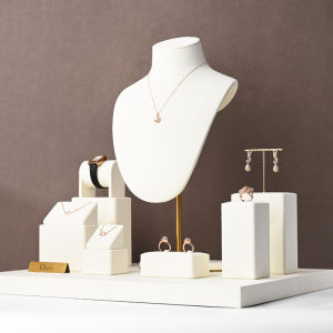 Oirlv Ring Earrings Necklace Watch Bracelet Display Stand Jewelry Organizer Holder Jewellery Storage Set TT229 TT230