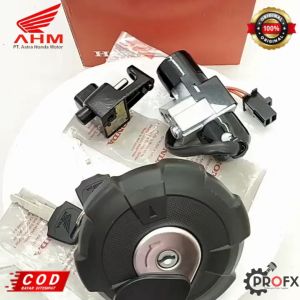 KUNCI KONTAK SET K84 HONDA CRF 150 KUALITAS ORIGINAL ASLI AHM KEYLESS KONCI IGNITION GEMBOK MOTOR
