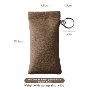MEYGOROOM | With Cleaning Cloth Closure Eyeglasses Case