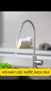 (HCM) Vòi Máy Lọc Nước RO Cao Cấp Inox 304 | Không Rỉ Nước Đầu Vòi Bền Đẹp Dễ Lắp Đặt