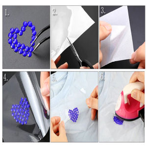 24cm*5m Clear Sign Vinyl Application Tape Sticky Decal Sticker Transfer Paper for DIY hot stamping decorative