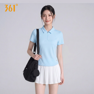361° | Womens Slim Fit Polo Sport Top