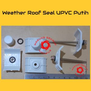 (20 Set) Roof Seal Putih Atap UPVC Baut Roofing 7CM